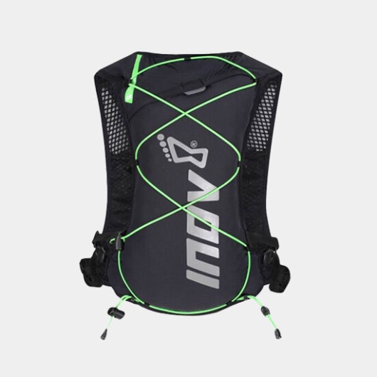 Inov-8 Black-Green Venturelite 4 Vest