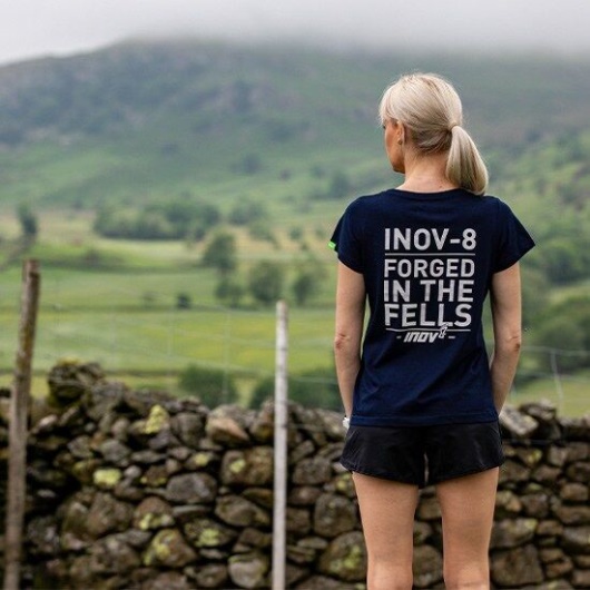 Stå op i stedet Indtægter Miniature Blue Organic Cotton T-Shirt ''Forged'' Women's Inov-8 [INOVIE300] : Inov-8  Shoes | Inov-8 Ireland, Visit Inov-8 Trail Runners Ireland today！