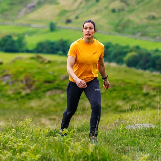 Inov-8 Ireland Graphic T-Shirt Ss ''Skiddaw'' Women's Yellow